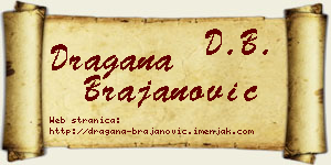 Dragana Brajanović vizit kartica